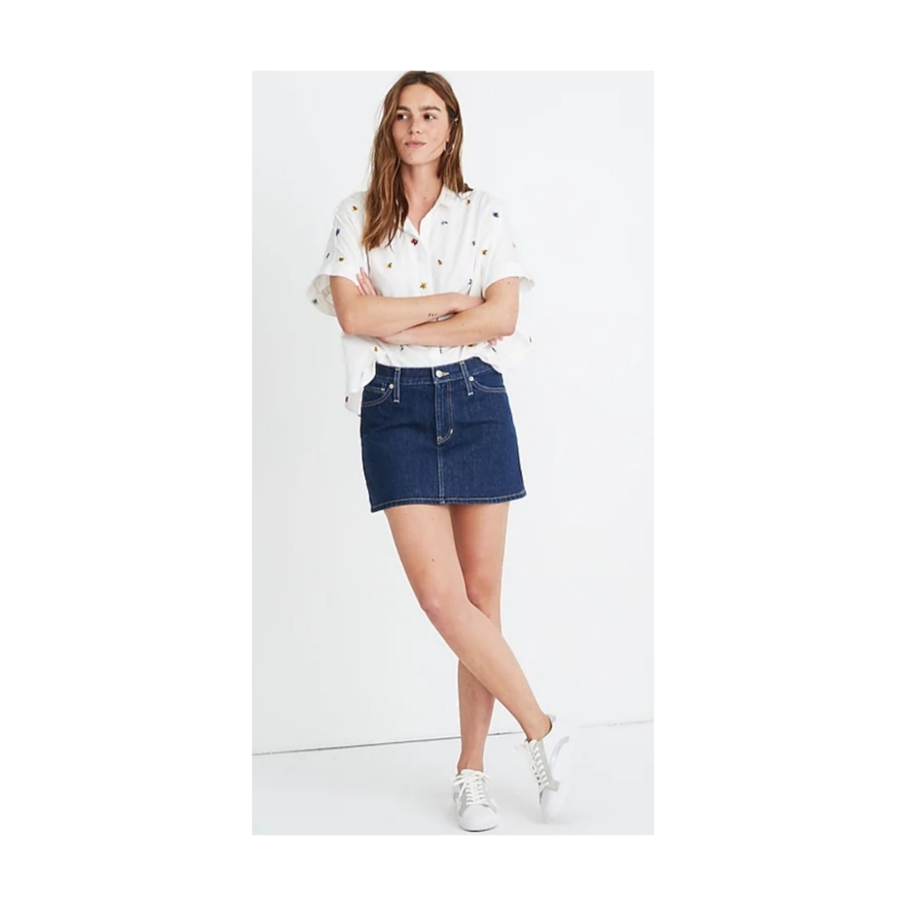 Madewell Rigid Straight Denim Skirt 31 • Excellent Condition
